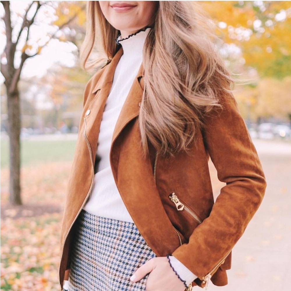 Faux Suede Jacket - Picture 2 of 6
